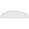 Ekena Millwork Elliptical Smooth Architectural Grade PVC Pediment, 58"W x 15-1/2"H x 2"P PEDPS058X155ELL00 - alternate 2